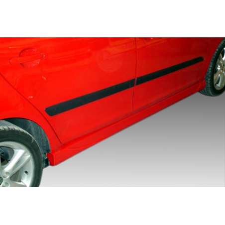 Minigonne laterali Skoda Fabia Mk2 (2007-2014) (Cod. MDK117-003)