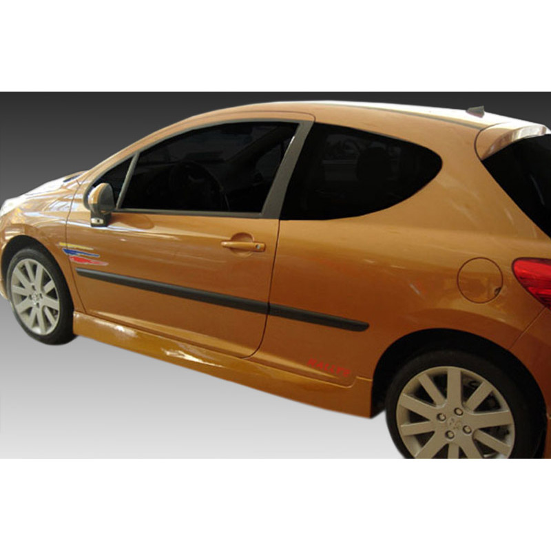 Minigonne Laterali V.1 Peugeot 207 (Cod. MDK122-004)
