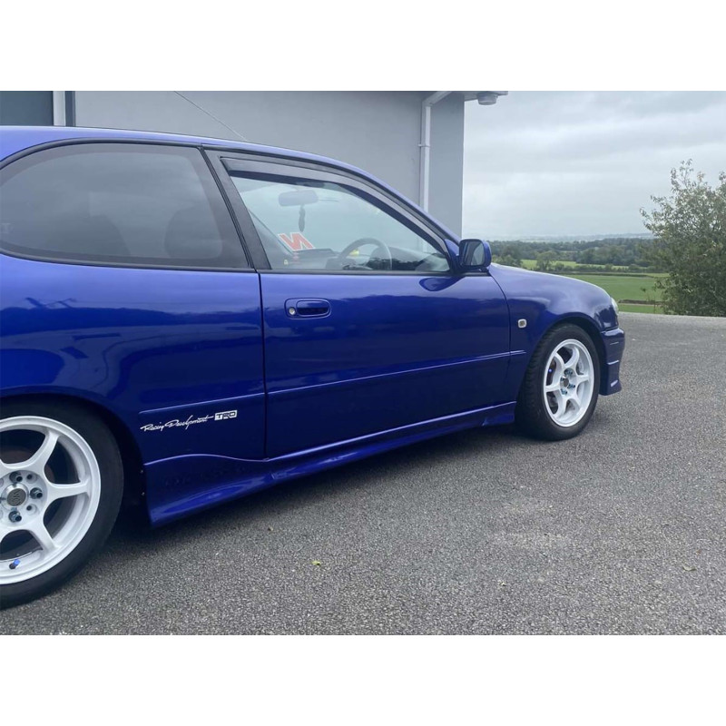 Minigonne laterali Toyota Corolla Mk8 (1995-2000) (Cod. MDK126-003)