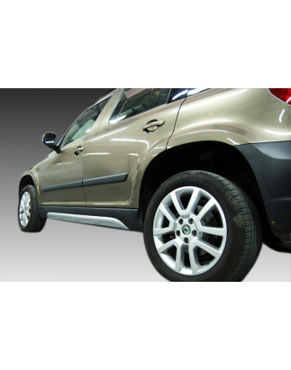 Minigonne laterali Skoda Yeti 5L (2009-2017) (Cod. MDK133-003)