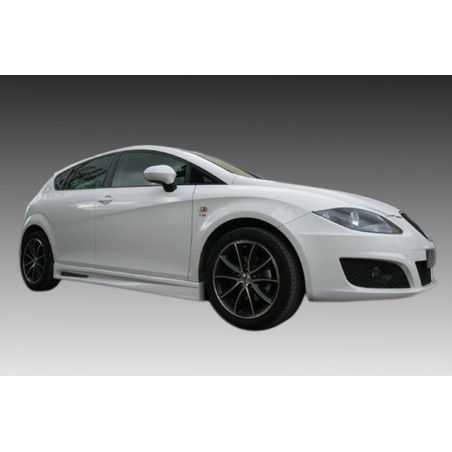 Minigonne laterali Seat Leon Mk2 Facelift (2009-2011) (Cod. MDK134-003)