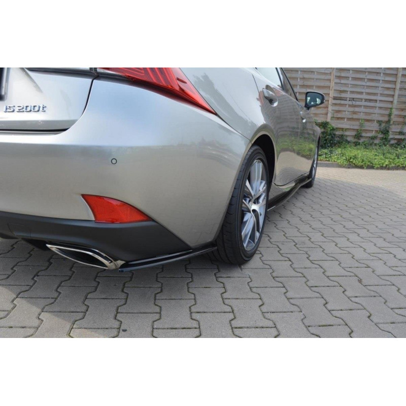 Splitters posteriori laterali Lexus IS Mk3 Facelift T (Cod. M-LE-IS-3F-T-RSD1G)