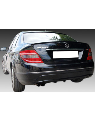 Diffusore posteriore Mercedes Classe C W204 (2007-2011) (Cod. MDK143-001)