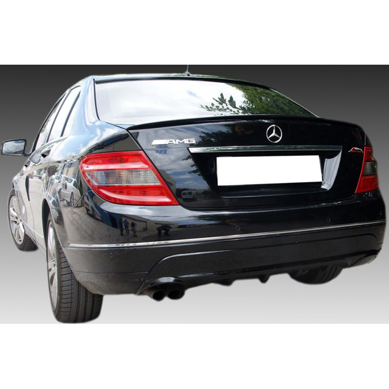 Diffusore posteriore Mercedes Classe C W204 (2007-2011) (Cod. MDK143-001)