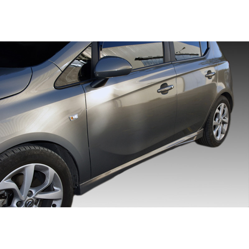 Minigonne laterali Opel Corsa E 5 porte (2014-2019) (Cod. MDK145-005)