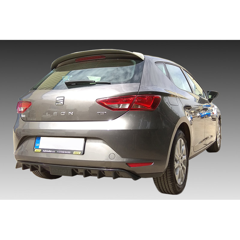 Diffusore posteriore Seat Leon Mk3 5 porte (2012-2017) (Cod. MDK150-002)