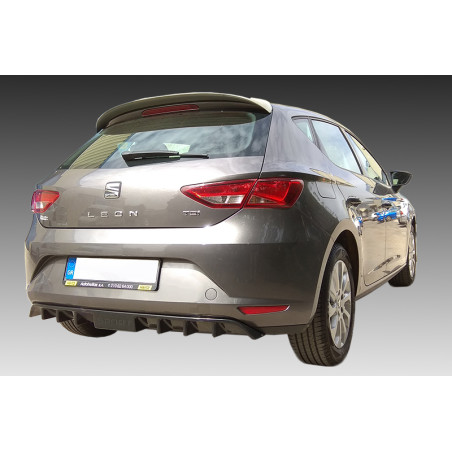 Diffusore posteriore Seat Leon Mk3 5 porte (2012-2017) (Cod. MDK150-002)