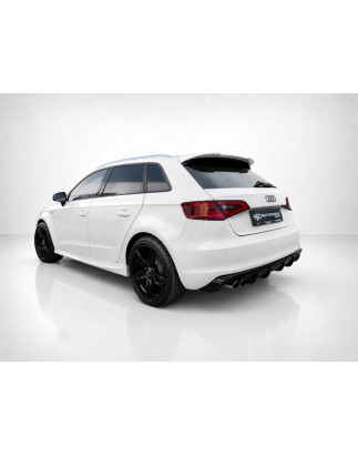 Diffusore Posteriore Audi A3 8V Sportback (2013-2016) (Scarico Singolo) (Cod. MDK152-001)