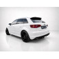 Diffusore Posteriore Audi A3 8V Sportback (2013-2016) (Scarico Singolo) (Cod. MDK152-001)