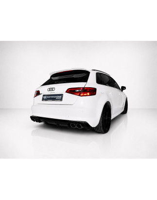Diffusore posteriore Audi A3 8V Sportback (2013-2016) (Scarico L+R) (Cod. MDK152-002)