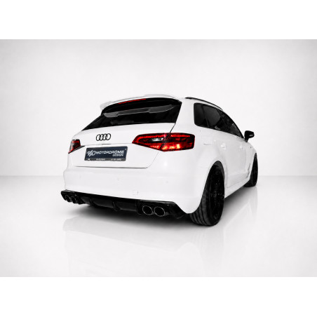 Diffusore posteriore Audi A3 8V Sportback (2013-2016) (Scarico L+R) (Cod. MDK152-002)