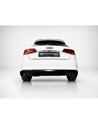 Diffusore posteriore Audi A3 8V Sportback (2013-2016) (Scarico L+R) (Cod. MDK152-002)