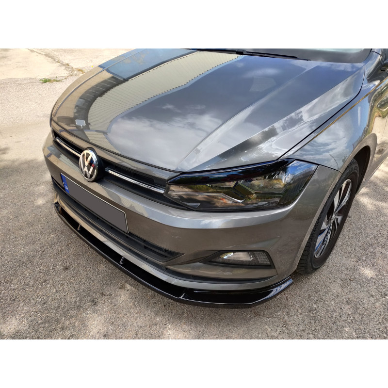 Splitter anteriore Volkswagen Polo Mk6 (2017-) (Cod. MDK162-001)