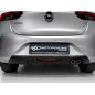Diffusore Posteriore con Doppio Scarico Opel Corsa F GS-Line (2019-) (Cod. MDK163-004)