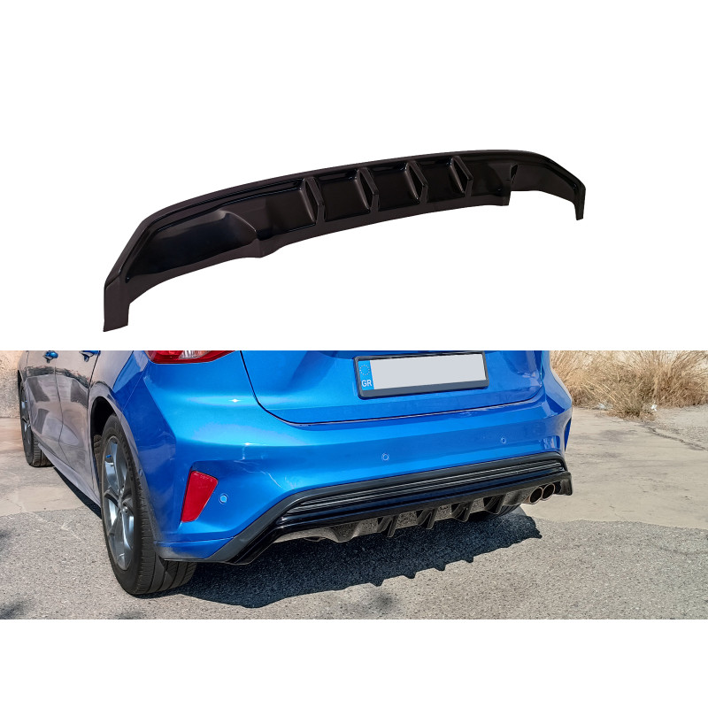 Diffusore posteriore Ford Focus Mk4 ST-Line (2018-2022) (Cod. MDK165-003)