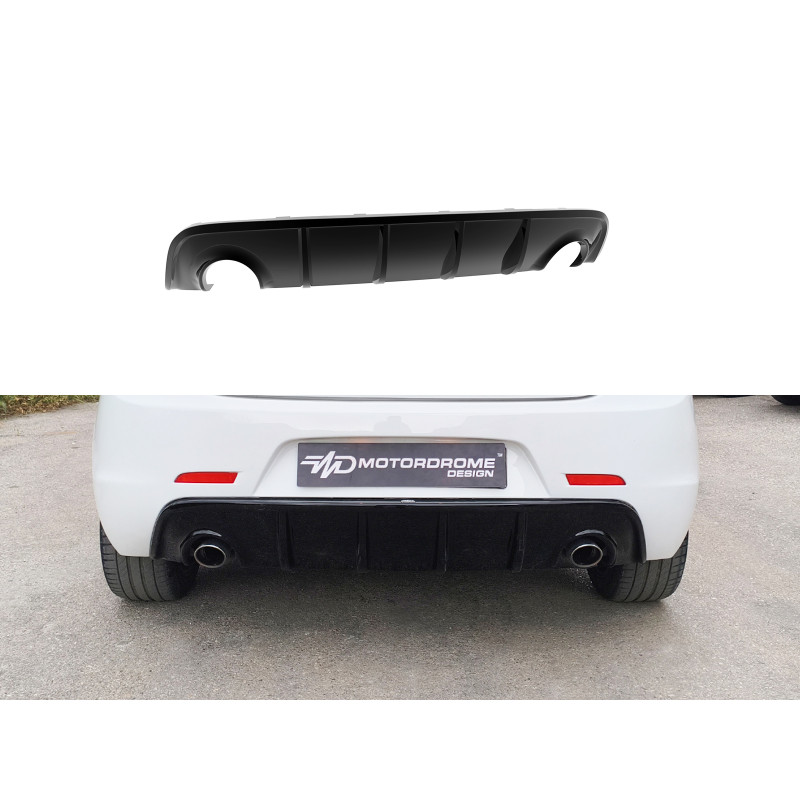 Diffusore posteriore Alfa Romeo Giulietta (Exhaust L+R) (Cod. MDK166-001)