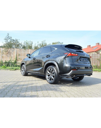Splitters posteriori laterali Lexus NX Mk1 T (Cod. M-LE-NX-1-T-RSD1G)