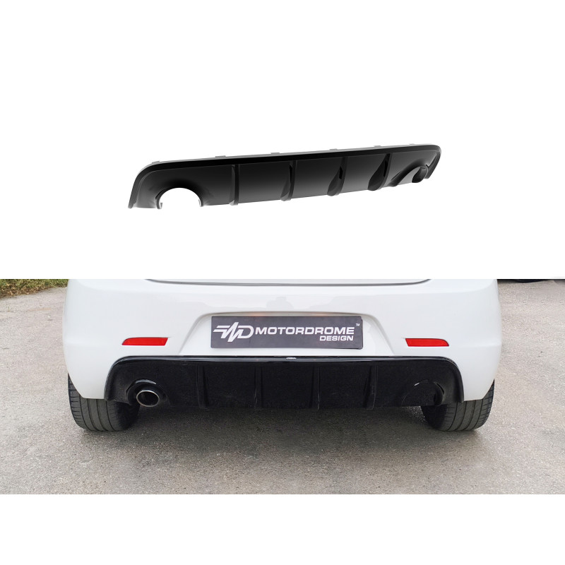 Diffusore posteriore Alfa Romeo Giulietta (Single Exhaust) (Cod. MDK166-002)