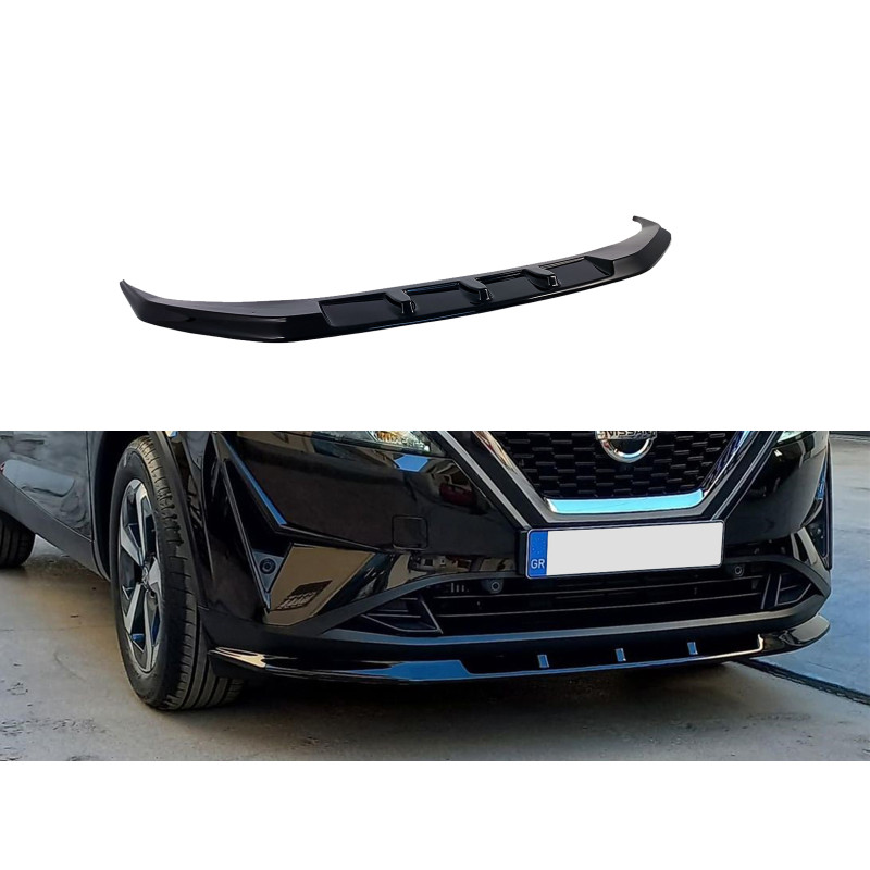 Splitter Anteriore Nissan Qashqai J12 (2021-) (Cod. MDK176-001) Splitter Anteriore Nissan Qashqai J12 (2021-) (Cod. MDK176-001)
