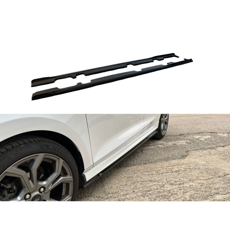 Diffusori minigonne laterali Ford Fiesta Mk8 ST / ST-Line (2017-) (Cod. MDK182-002)