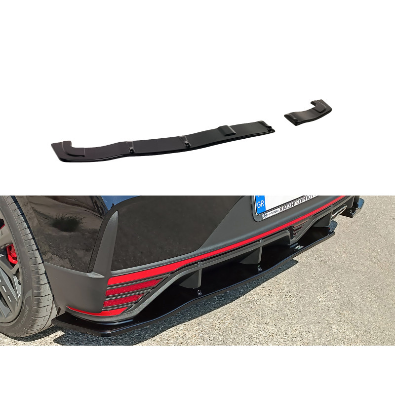 Splitter Posteriore Hyundai i20 N Mk3 (2020-) (Cod. MDK185-003)