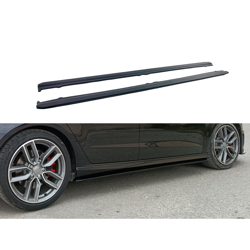 Diffusori minigonne laterali Audi S3 / A3 S-Line 8V / 8V FL Sportback (Cod. MDK187-002)