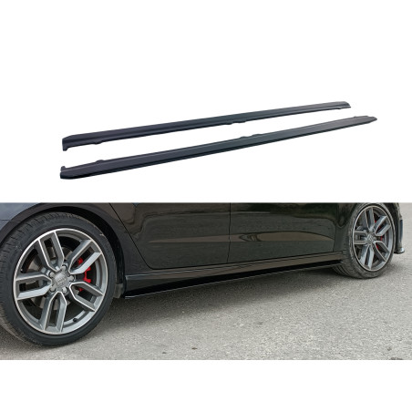 Diffusori minigonne laterali Audi S3 / A3 S-Line 8V / 8V FL Sportback (Cod. MDK187-002)