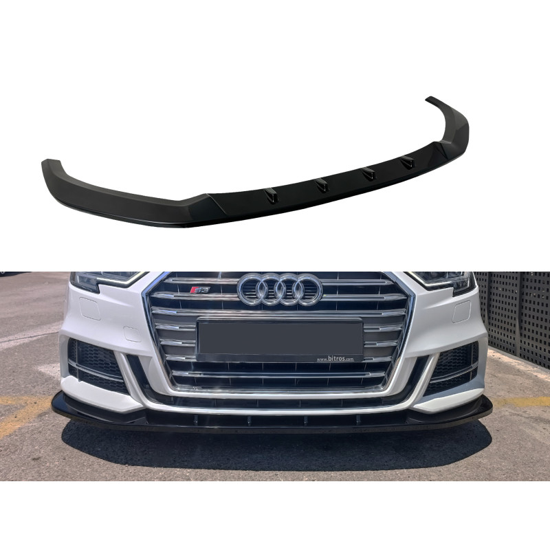 Splitter anteriore Audi S3 / A3 S-Line 8V Facelift Sportback (Cod. MDK187-003)