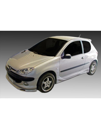 Minigonne laterali Peugeot 206 (Cod. MDK19-003)