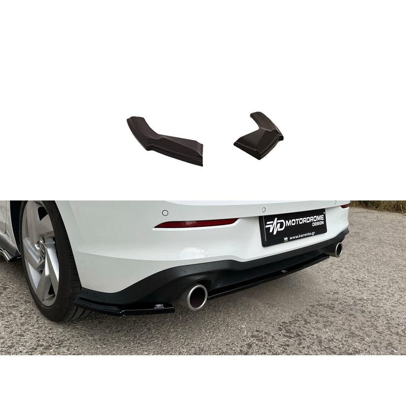 Splitter Laterali Posteriori Volkswagen Golf Mk8 GTI (Cod. MDK192-003)