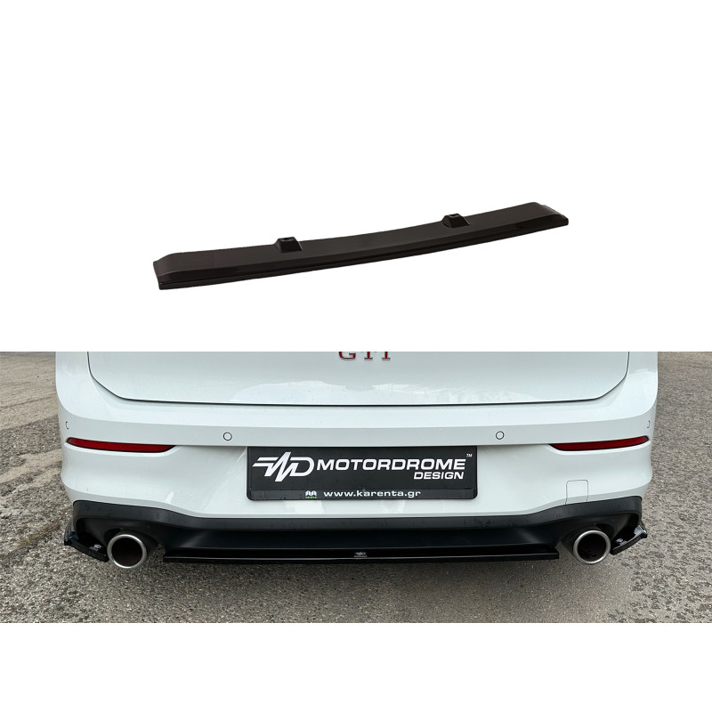 Splitter Centrale Posteriore Volkswagen Golf Mk8 GTI (Cod. MDK192-004)