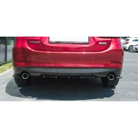 Splitters posteriori laterali V.1 Mazda 6 GJ (Mk3) Facelift (Cod. M-MA-6-3F-RSD1G)