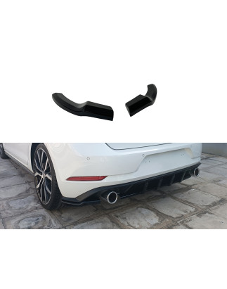 Splitter laterali posteriori Volkswagen Golf Mk7 Facelift GTI (Cod. MDK196-003)