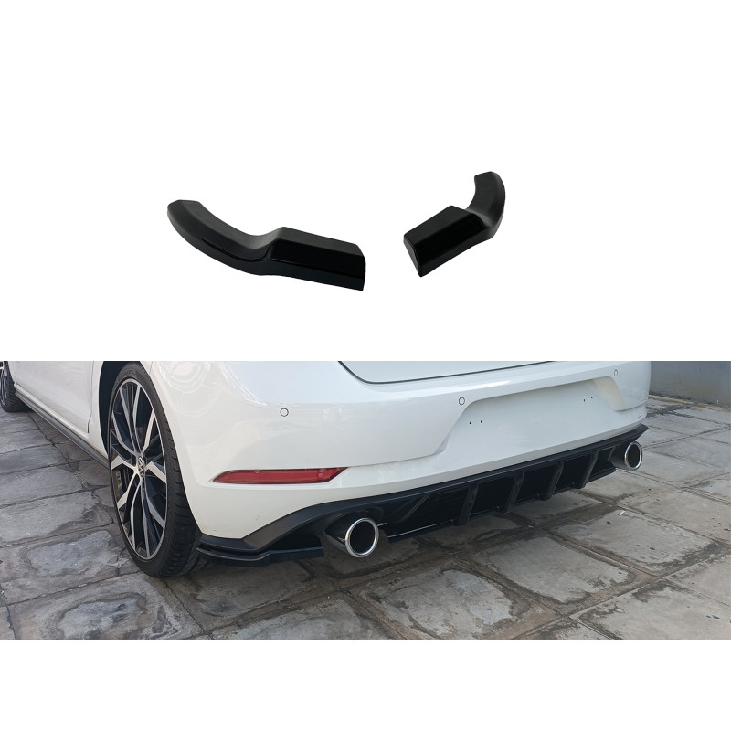 Splitter laterali posteriori Volkswagen Golf Mk7 Facelift GTI (Cod. MDK196-003)