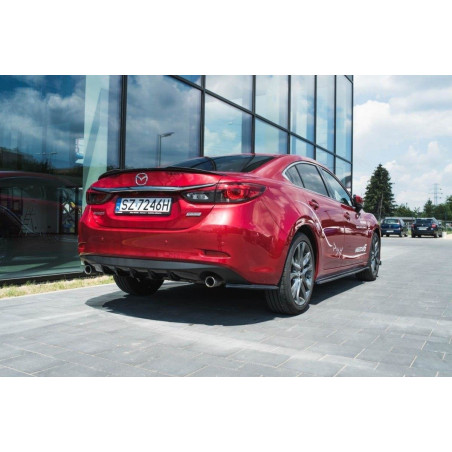 Splitters posteriori laterali V.1 Mazda 6 GJ (Mk3) Facelift (Cod. M-MA-6-3F-RSD1G)