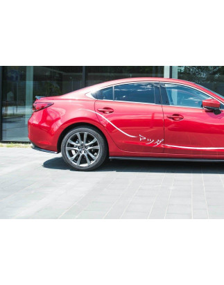 Splitters posteriori laterali V.1 Mazda 6 GJ (Mk3) Facelift (Cod. M-MA-6-3F-RSD1G)
