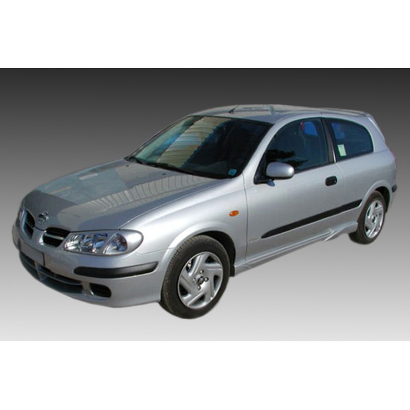 Minigonne laterali Nissan Almera N16 3 porte (2000-2006) (Cod. MDK49-002)