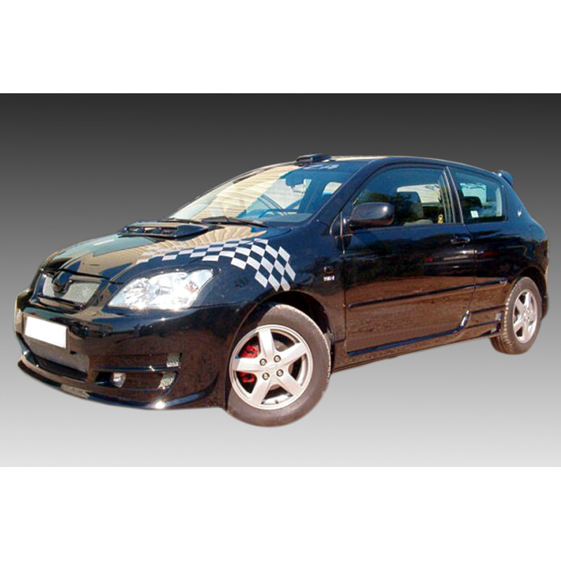 Minigonne laterali Toyota Corolla Mk9 Hatchback (2000-2006) (Cod. MDK75-003)
