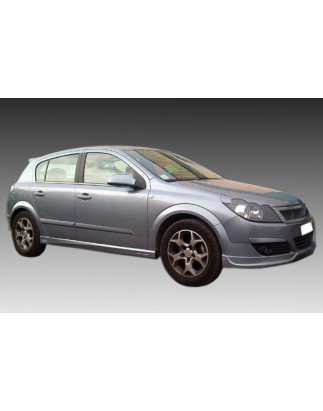 Minigonne laterali Opel Astra H 5 porte (2004-2009) (Cod. MDK91-003)