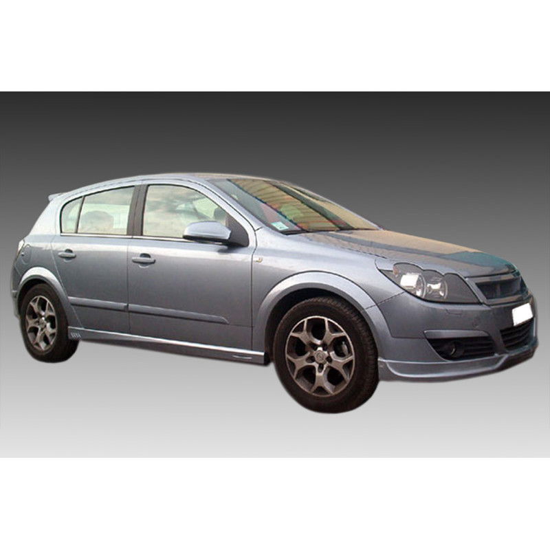 Minigonne laterali Opel Astra H 5 porte (2004-2009) (Cod. MDK91-003)