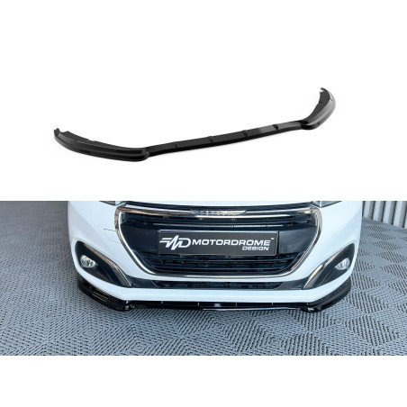 Splitter anteriore Peugeot 208 Mk1 Facelift (2015-2019) (Cod. MDK209-001)