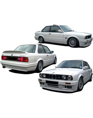 Bodykit carrozzeria BMW E30 2 porte M-Teck Phase 1 and 2 (pannelli portiere con bulloni) (Cod. O-Kit