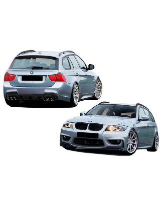 Bodykit carrozzeria BMW E91 FR Style con faretti (paraurti+Minigonne) (splitter, prolunghe laterali 
