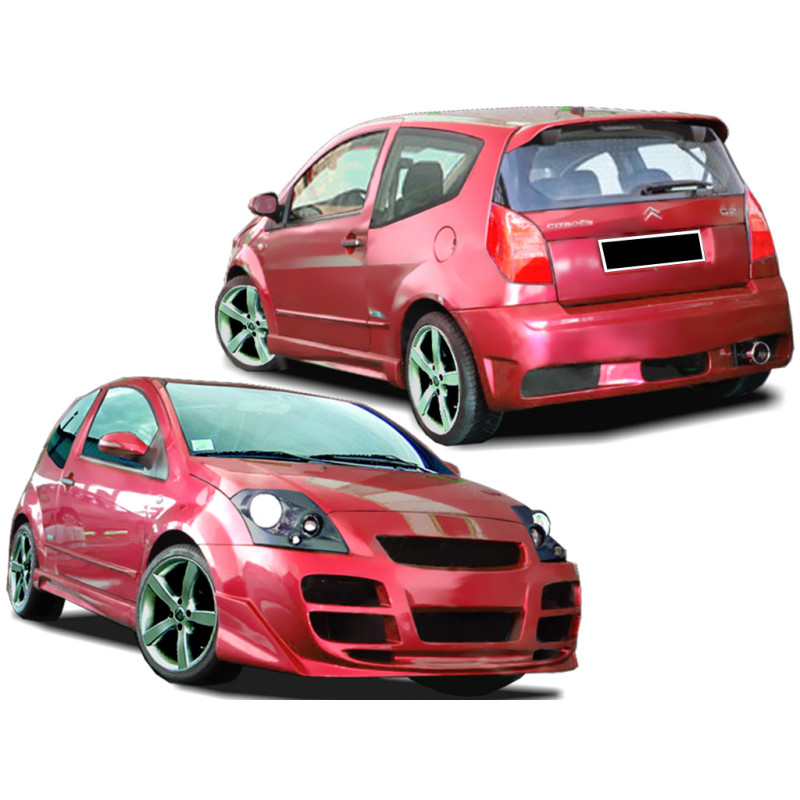 Bodykit carrozzeria Citroën C2 Ultra (Cod. O-Kit036)
