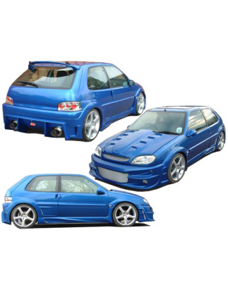 Bodykit carrozzeria Citroën Saxo 00 BadBoy (Cod. O-Kit041)