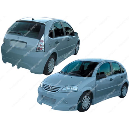 Bodykit carrozzeria Citroen C3 Line (Cod. O-Kit287)