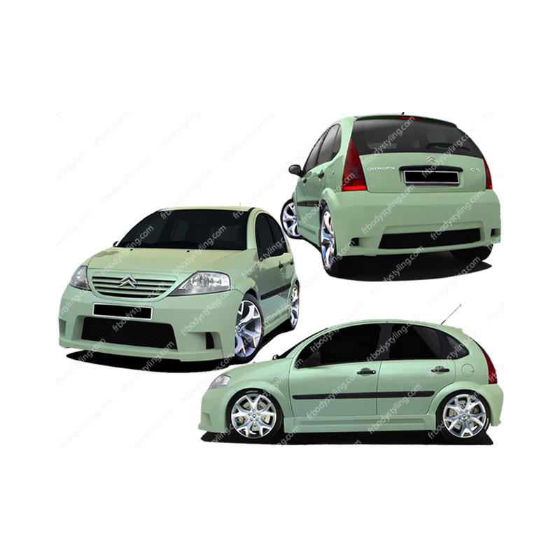 Bodykit carrozzeria Citroen C3 X-pression (Cod. O-Kit288)