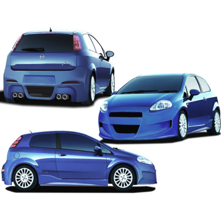Bodykit carrozzeria Fiat Grande Punto 3P Coyote (Cod. O-Kit054)