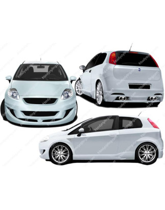 Bodykit carrozzeria Fiat Grande Punto Magik (Cod. O-Kit292)