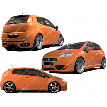Bodykit carrozzeria Fiat Grande Punto 2005 (Cod. O-Kit293)
